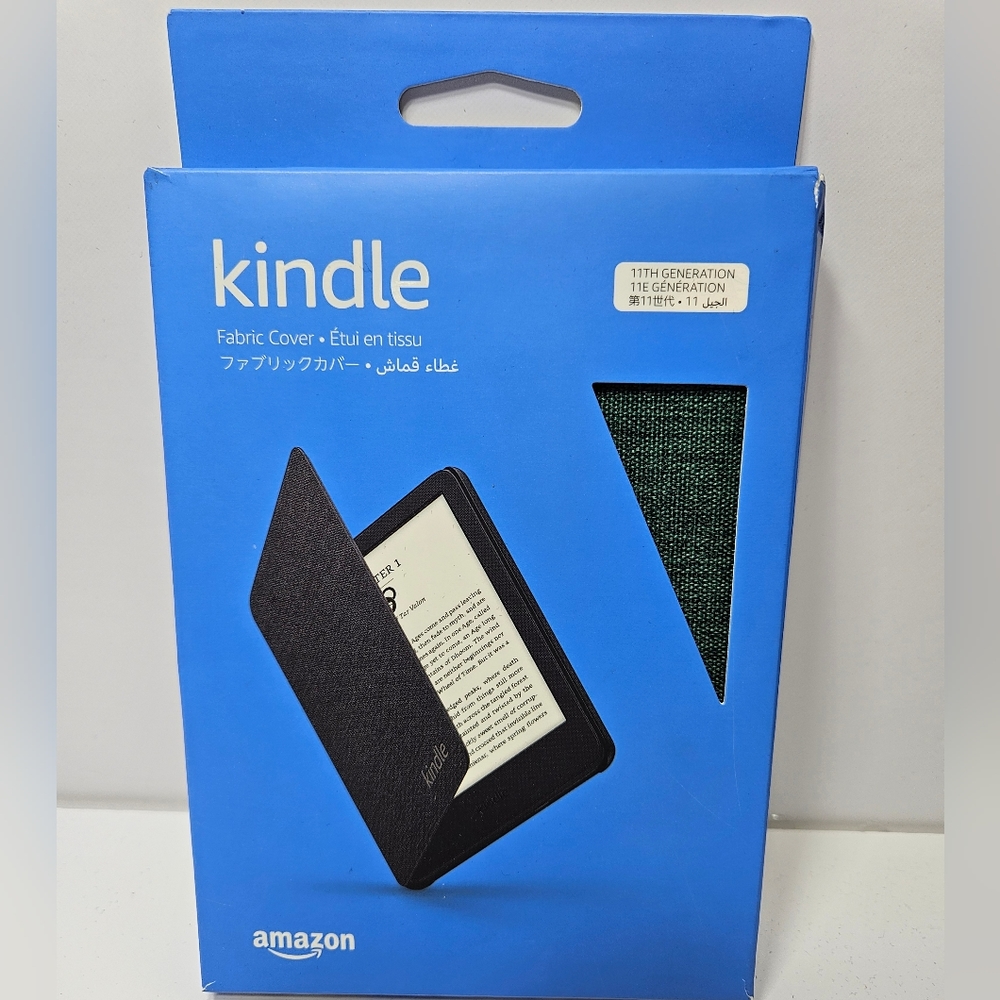 Kindle Paperwhite Fabric Cover (11th Generation-2021) Green